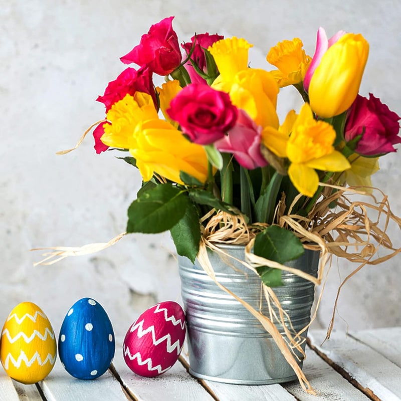 Anvin 2 Rolls Natural Raffia Paper Ribbon Matte Twine Raffia Ribbon Paper Decorative String for Festival Gift Wrapping, Crafts and DIY 1/4" Wide by 330 Feet Each Roll (Natural Color) - Image 4